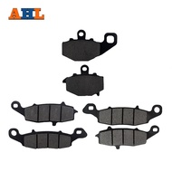 AHL Motorcycle Front Rear Brake Pads For Kawasaki KLE650 Versys  ER-6F EX650 Z750 ZR750 F192 FA229 F