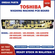 AW-J800AM AW-J900DM AW-J1000FM AW-K801AM AW-K801AS AW-M901BM AW-M801AM TOSHIBA WASHING MACHINE PCB B