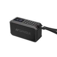 Portable Bluetooth Speaker Sansui F62 Card Insertion Miniature Outdoor Radio MP3 Player for Elderly