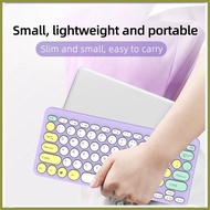 ☬ ✙ ⚽︎ Centric.Zeus thin and light 2.4GHz wireless round keyboard and mouse set retro cute GK500