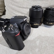 Nikon D7000 second dengan 2 lensa