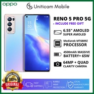 OPPO RENO 5 PRO 5G | 12GB + 256GB 1 Year Warranty New Original Phone