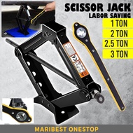 Manual Scissors Jack Car Heavy Duty Car Jack Kereta Jack Tayar Jek Kereta Lifting Car Jack Handle Lift Tyre Jacks