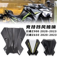 Suitable for Kawasaki Z650 Z900 20-23 Front Windshield Deflector Windshield Windshield Goggles Modif
