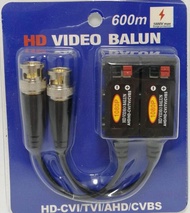 บาลัน HD VIDEO BALUN 400m. บาลันสำหรับกล้องวงจรปิด HD-CVI/TVI/AHD/CVBS 1080P /4MP /5MP /8MP 400 ม. ม