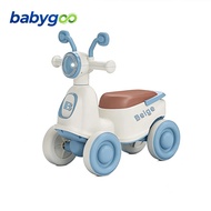 Balance bike for kids motorcycle boy&girl 4 wheels electric scooter for kids toy with LED and music