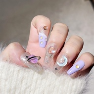 ️ Box Manicure If Linked Zijie Shimmering Pure Handmade Arrive The Next Day Wearing Nails Nail Patch