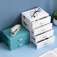 Desktop Storage Box Drawer Organizing Box Office Desk Shelves rack Cabinet Makeup Storage / 桌面收纳盒抽屉 