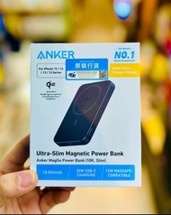 💥全新現貨💥 Anker MagGo Power Bank 10K Slim Qi2 10,000mAh 無線充電行動電源 A1664