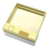 TERIUX | Stainless Steel Invisible Waterproof Floor Socket 65mm