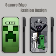 Casing For Vivo Y33S Y21 Y21S Y02 Y03 Y21T Y33T Y73 V21E Y22S Sandbox game Minecraft Creeper ATV01 P