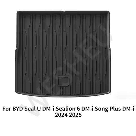 Trunk Mat Waterproof Anti-Slip Cargo Liner Interior Accessory For BYD Seal U DM-i Sealion 6 DM-i Son