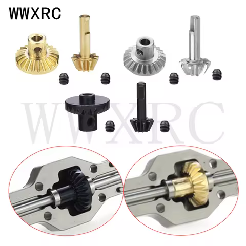 1/2/4 Pairs Metal Rear Axle Gear Drive Shaft Gear Set Upgrade Accessories for WPL D12 B24 B36 C14 C2