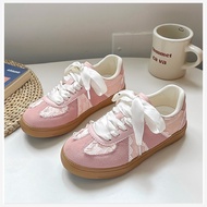 COD 2025 New Style Women Thick-Soled Sneakers Lace Details Retro Sneakers Cute Sneakers 2025