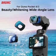 BRDRC Lens Filter for DJI OSMO Pocket 4/Pocket 3 Beauty Wide-Angle Lens/Brightening Wide-Angle Lens