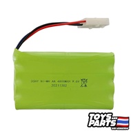 ถ่านรถบังคับ ถ่านชาร์ท Ni-MH 9.6V. 3500 mAh.3สาย  แบตเตอรี่สำหรับ X Drift Rc แบตรถบังคับ 1/10