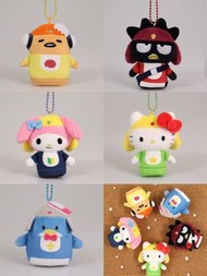 Keroro Giroro Kururu Tamama Dororo Sanrio Hello Kitty Melody XO Gudetama 蛋黃哥 Tuxedo Sam 山姆企鴨 keyring
