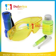 Auto Air Conditioning System Repair Tool Fluorescent Leak Detection Tool R134a Refrigerant Gas AC Le