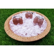 (DQ400) Natural Sunstone Rings 天然太陽石戒指指环