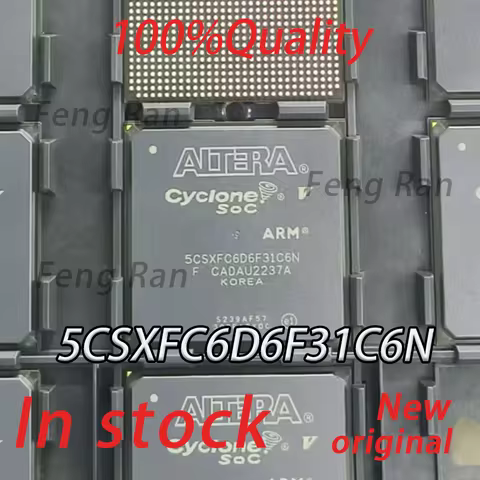 5CSXFC6D6F31C6N Cyclone V FPGA, 6K Logic Elements, FBGA Package, -40℃~100℃ Industrial Temp