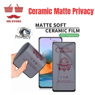 Vivo Y17S Ceramic Matte Privacy Film Screen Protector