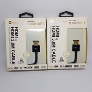 Mazer HDMI to HDMI 3.0M Cable 3 Meter Cable Original Official