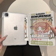 Identity V cover Fold 3+Y Y Shape, Best Quality iPad cover, Suitable for Air1 2 Gen 5 6.7 inch, 10th