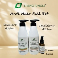 Living Junger Anti Hair Fall Shampoo Set | Anti Hair Fall Shampoo | Conditioner | Serum