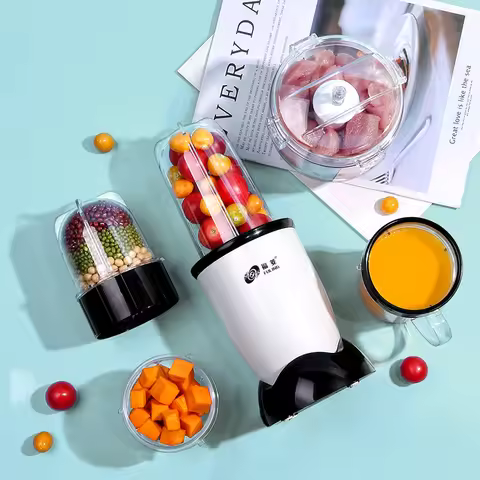 Food processor household small multi-function juicer mini wall breaker food blender liquid food proc