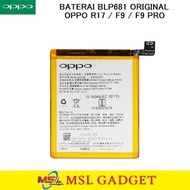 Baterai Oppo F9 / F9 Pro / R17 BLP681 BLP-681 Original 100%