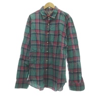 green J.CREW CREW Blouse Shirt Plaid Direct from Japan Secondhand