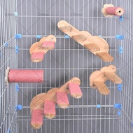 Solid Wood Cat Cage Cloud Ladder Wall Rabbit Dwarf Rabbit Ladder Cage Fixed Ladder Cat Cabinet Acces