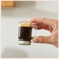 Mini Bottle For Portable Leakproof Party Bar Vodka Spirits Shot Glass Coffee Milk Bottle