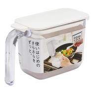 MARNA 調味料罐 約370mL K736 1入（W 白色）