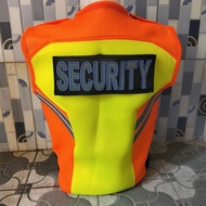 rompi satpam security orange tebal terbaru 2025