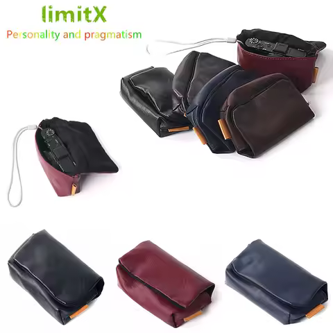 PU Leather Soft Case Pouch Camera Bag For SONY ZV-1 ZV1 RX100 VII VI V IV II Ricoh GR III IIIx IV GR