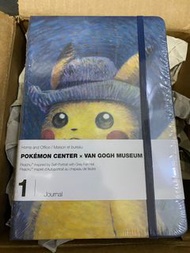 梵高比卡超Journal Pikachu x Van Gogh Pokemon