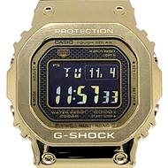 卡西歐 G-SHOCK GMW-B5000GD-9 手錶，全金屬金色，電波校時，太陽能動力，藍牙，手機連接，LED 背光，旋入式後蓋，2018 年 9 月發布，Mikunigaoka 商店，ITMKV