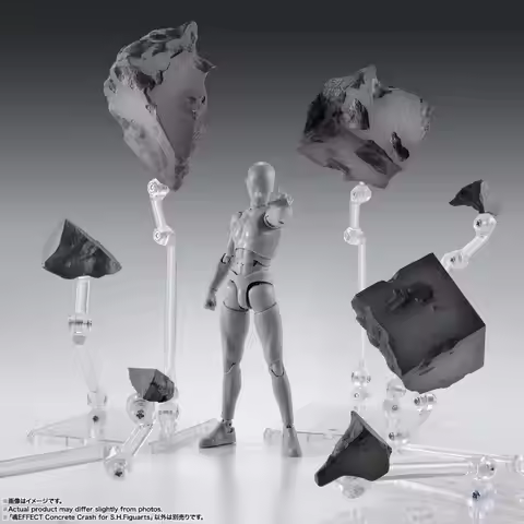Bandai Soul Effect Series Gravel And Shatter Effect Parts Set For Shf And Robot Spirits Figures