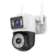 👑GOOD CCTV Dual screen 2 cameras 👑Xiaomi V380 PRO Outdoor CCTV 4K 8MP Dual Lens Wireless WIFI IP66 W