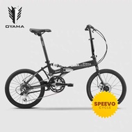 OYAMA DAZZLE M500D DISC 20" FOLDING BIKE【FREE GIFTS】