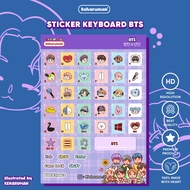 BTS BT21 KPOP Korean PREMIUM QUALITY Laptop Computer Keyboard Sticker