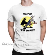 Man Casual Tshirt Trust Me Im An Engineer T Shirt Male Fashion Retro Tops Hombre Round Neck Engineer