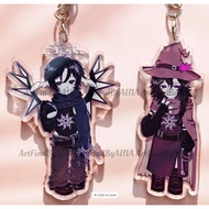 Two Time,azure Forsaken Keychain,Acrylic Keychain,Azuretime