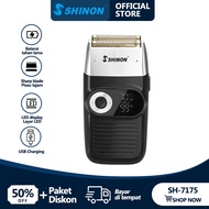 SHINON SH-7175 Shaver Kumis Jenggot Pria / Alat Cukur Rambut Elektrik Original / Alat Cukur Rambut /