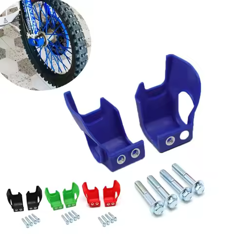 Motorcycle Front Lower Fork Leg Shoe Guard Protector For Yamaha YZ125 YZ250 YZ250F YZ450F WR250F WR4