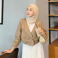 Weijia Fashion OOTD Women's Blazer AXUMI Adara Blazer/ Tara Jacket/ Trendy Women's Blazer/ Korean Wo