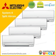 MITSUBISHI ELECTRIC STARMEX SYSTEM 4 AIRCON - 5 TICKS