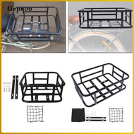 Gepnoo Rear Bicycle Rack, Luggage Carrier, Baggage Carousel, Iron Rear Bicycle Basket, Pet Carrier, 
