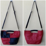 agnes b voyage fashion leather crossbody bag Japan surplus